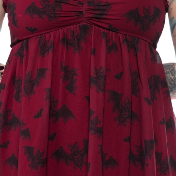 *SOLD* SOURPUSS BATT ATTACK DOLLY DRESS SZ M NWT - Picture 3 of 5